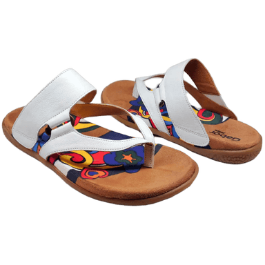 '03.733.21' women's slide toe sandal - White - Chaplinshoes'03.733.21' women's slide toe sandal - WhiteGabor