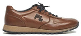 '0496.10.07' heren sneaker met veters - bruin - Chaplinshoes'0496.10.07' herensneaker met veters - bruinPius Gabor