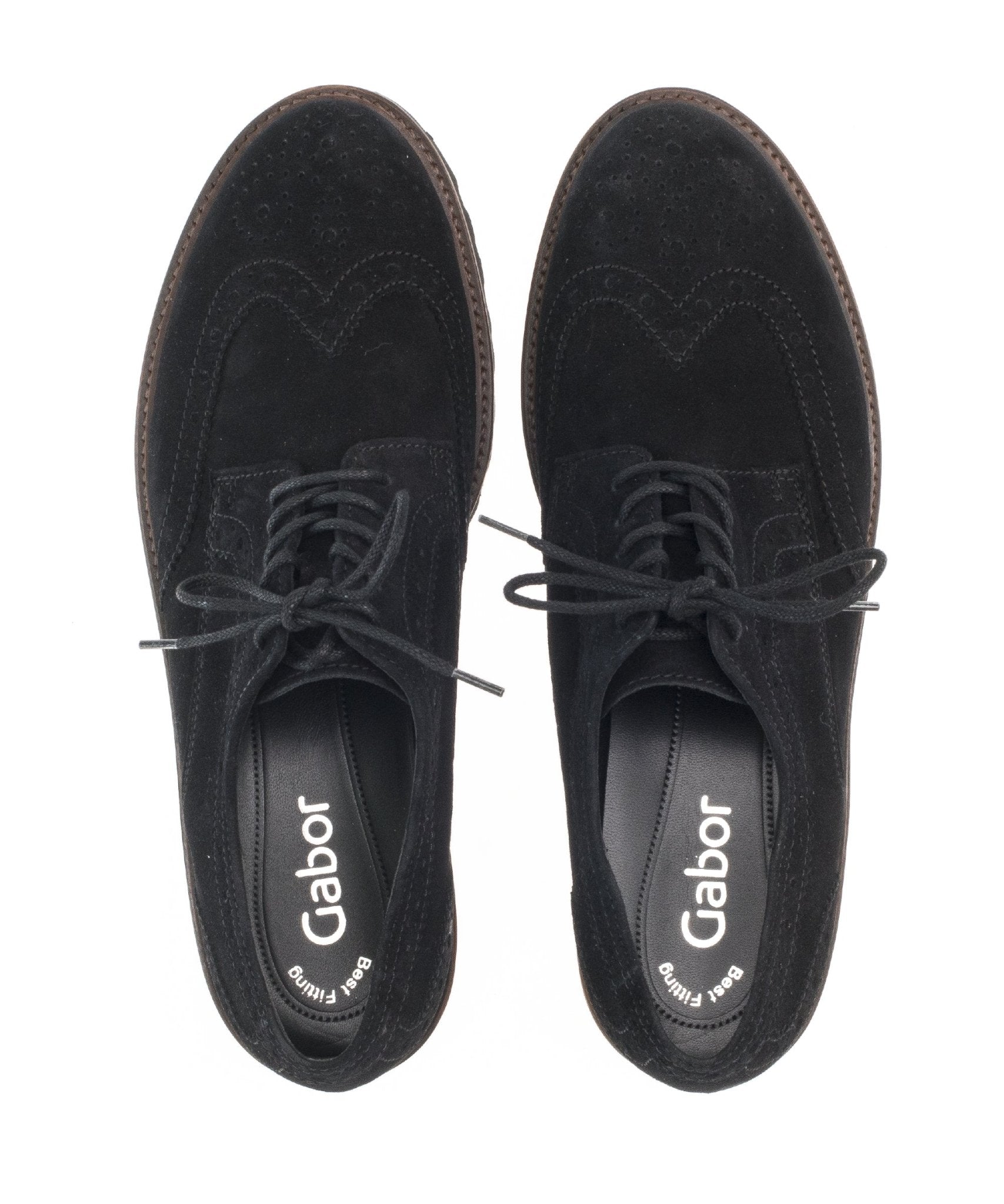 '05.244.17' women's lace up shoe - Black - Chaplinshoes'05.244.17' women's lace up shoe - BlackGabor