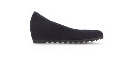 Damespump '05.320.16' - Blauw - ChaplinshoesDamespump '05.320.16' met sleehak - BlueGabor