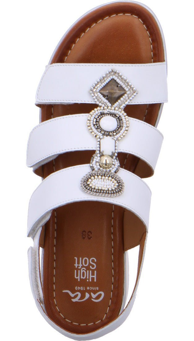 '12 - 23604 - 07' women's sandal - white - Chaplinshoes'12 - 23604 - 07' women's sandal - whiteAra