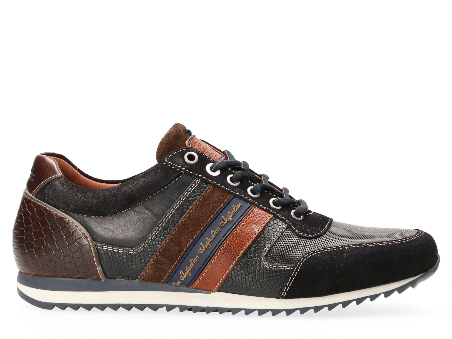 'Camaro' men's lace-up sneaker -blue