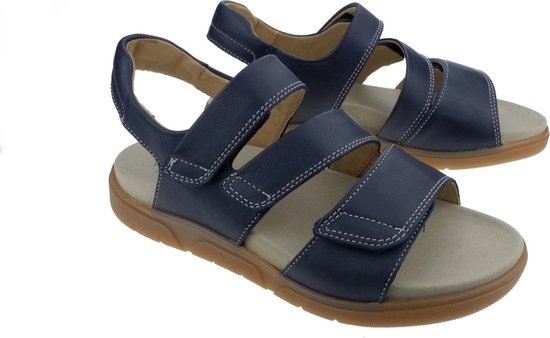 Sandalia con tiras para mujer 'Nature S' - azul