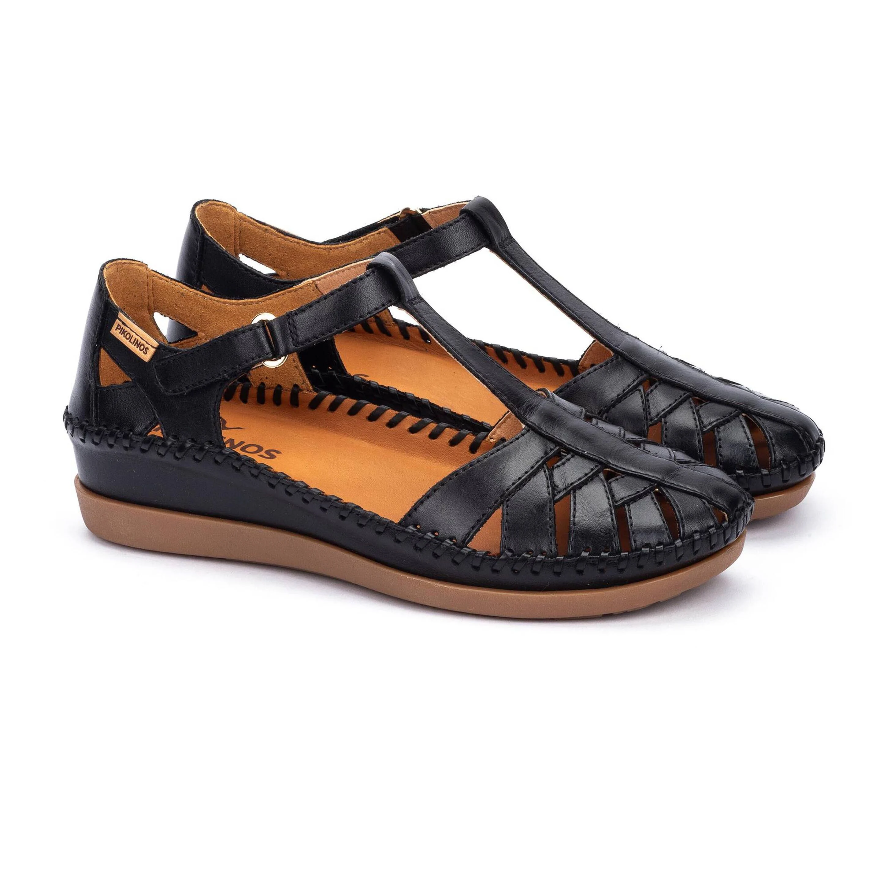 'Cadaqués' sandalia mujer - negro