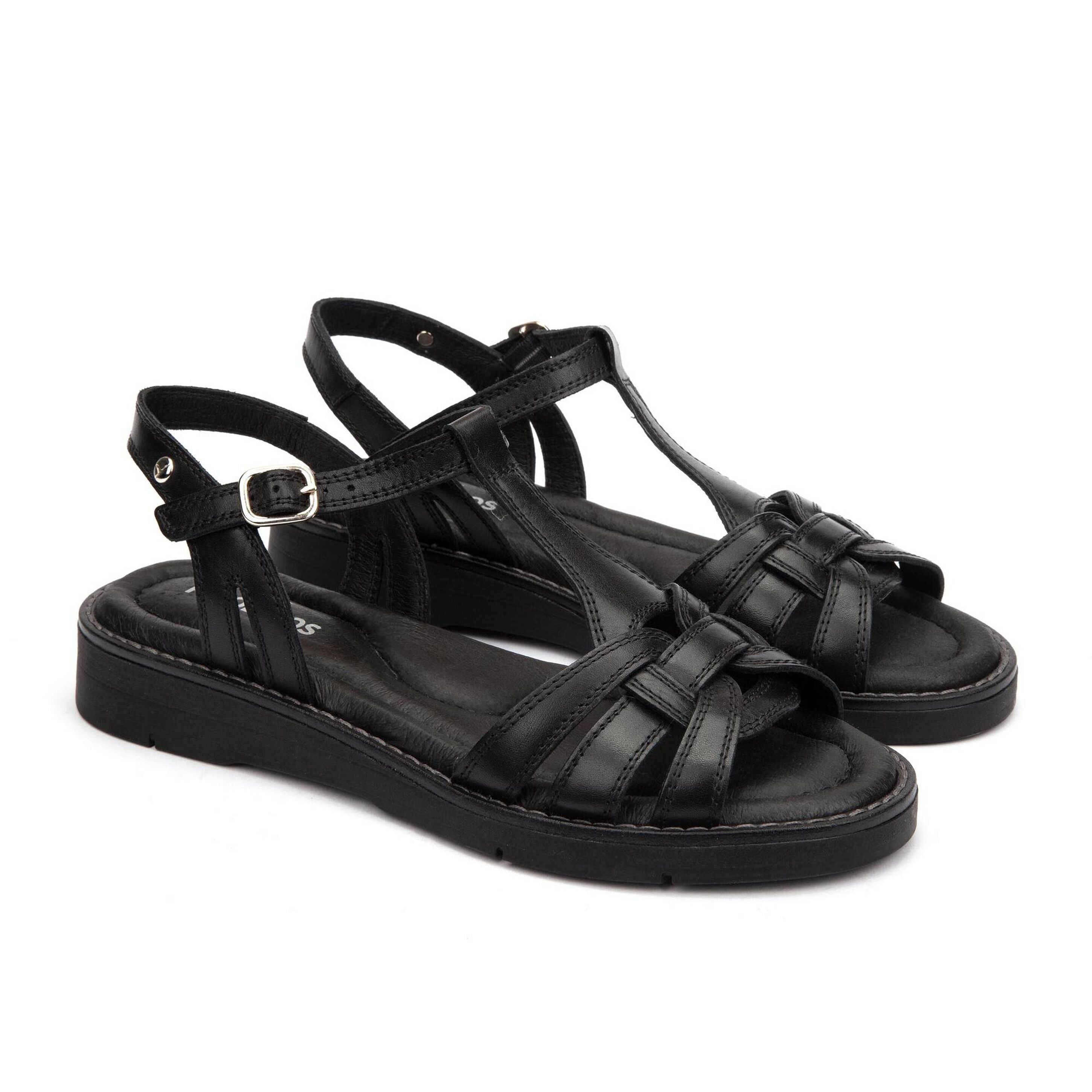 Sandale femme 'Roquetas' - noir