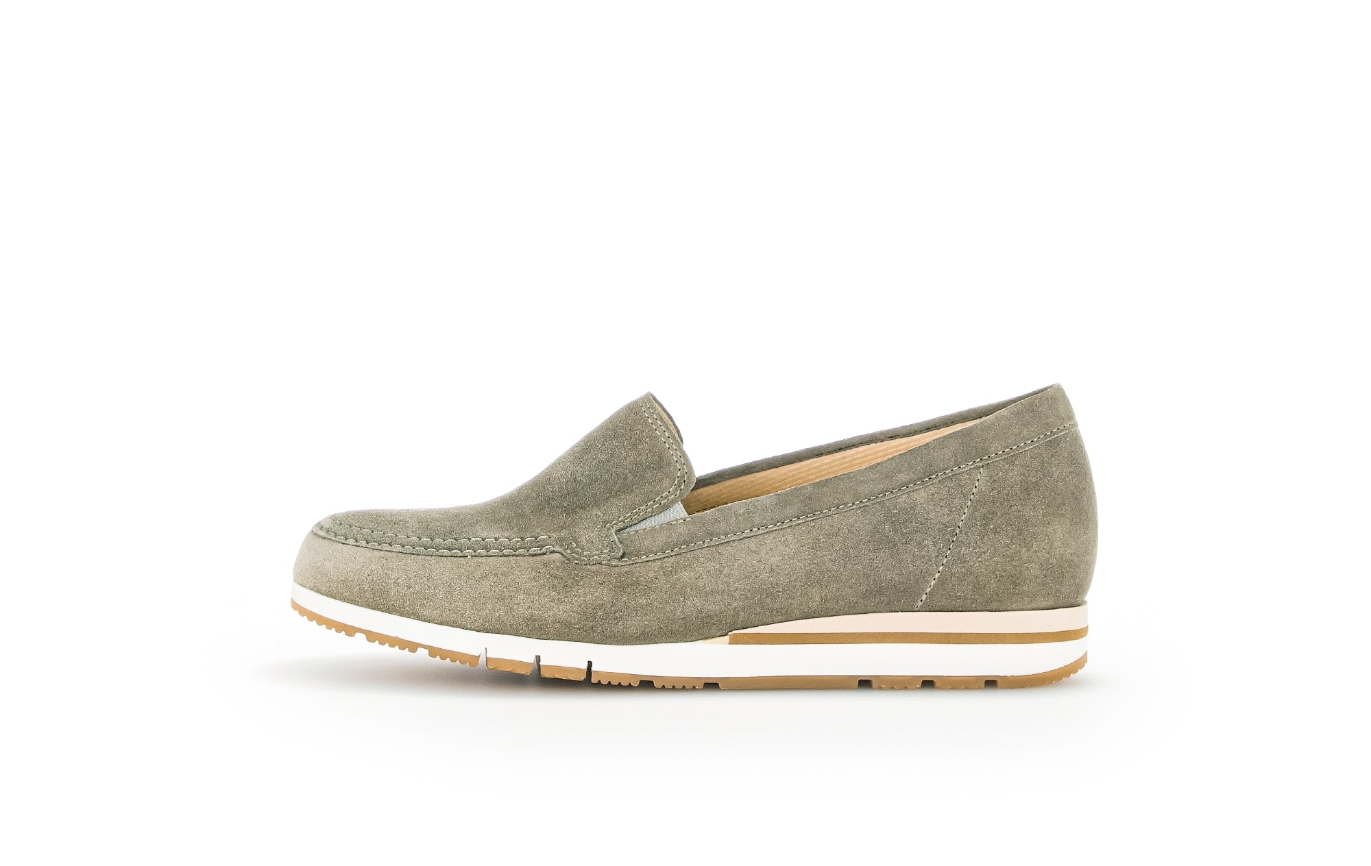 Damesloafer '22.414.34' - groen - ChaplinshoesDamesloafer '22.414.34' - groenGabor