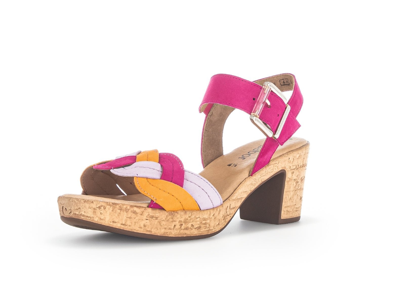 Damessandaal '24.763.15' - Roze mix - Chaplinshoes'24.763.15' damessandaal - Roze mixGabor