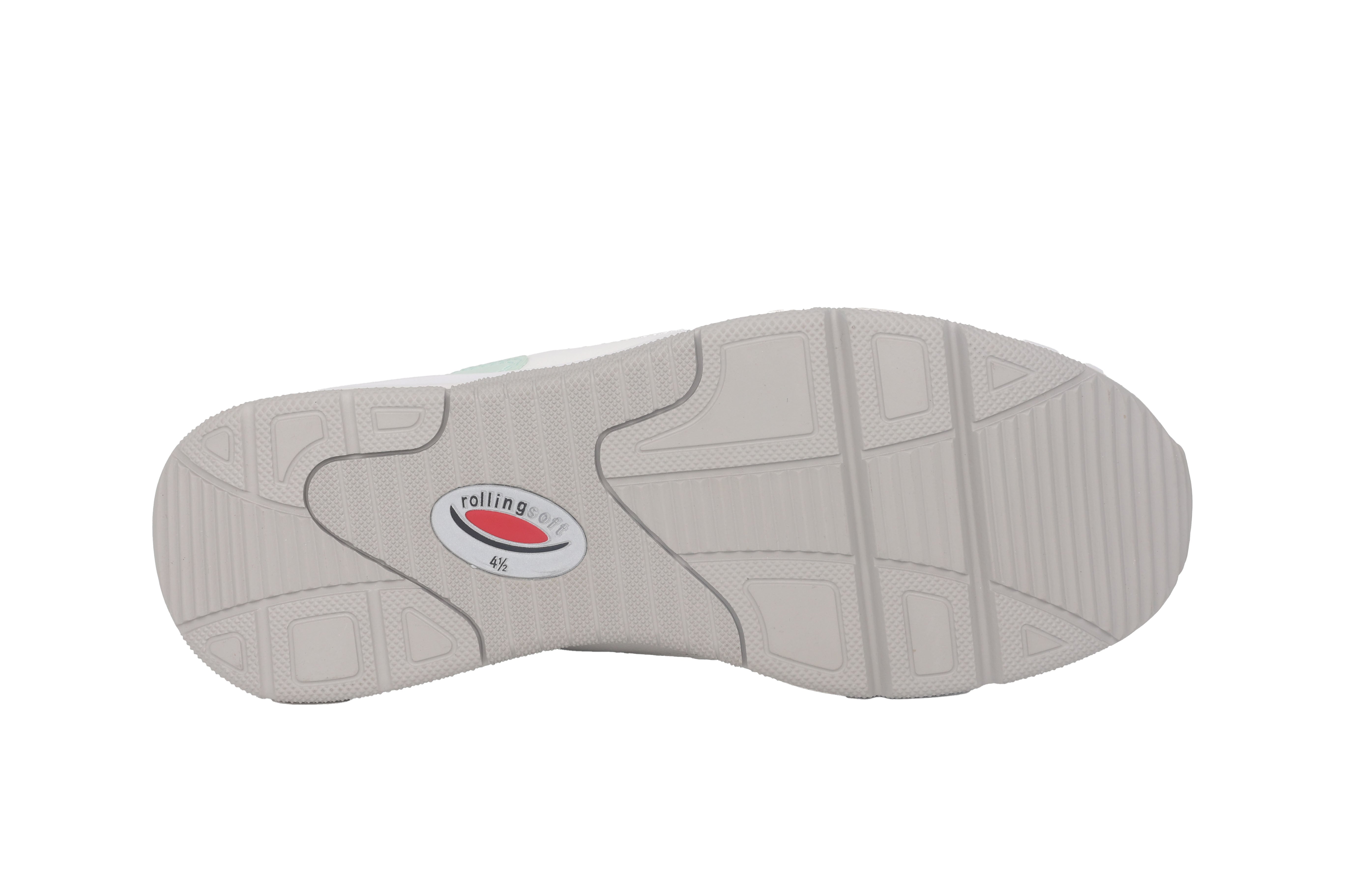 Roll-Sneaker '26.895.53' für Damen – Weißgrün