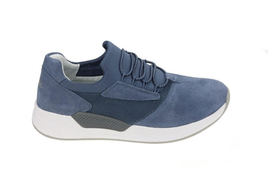 '26.951.26' dames wandelslip - op sneaker - blauw - Chaplinshoes'26.951.26' dames walking slip-on sneaker - blauwGabor