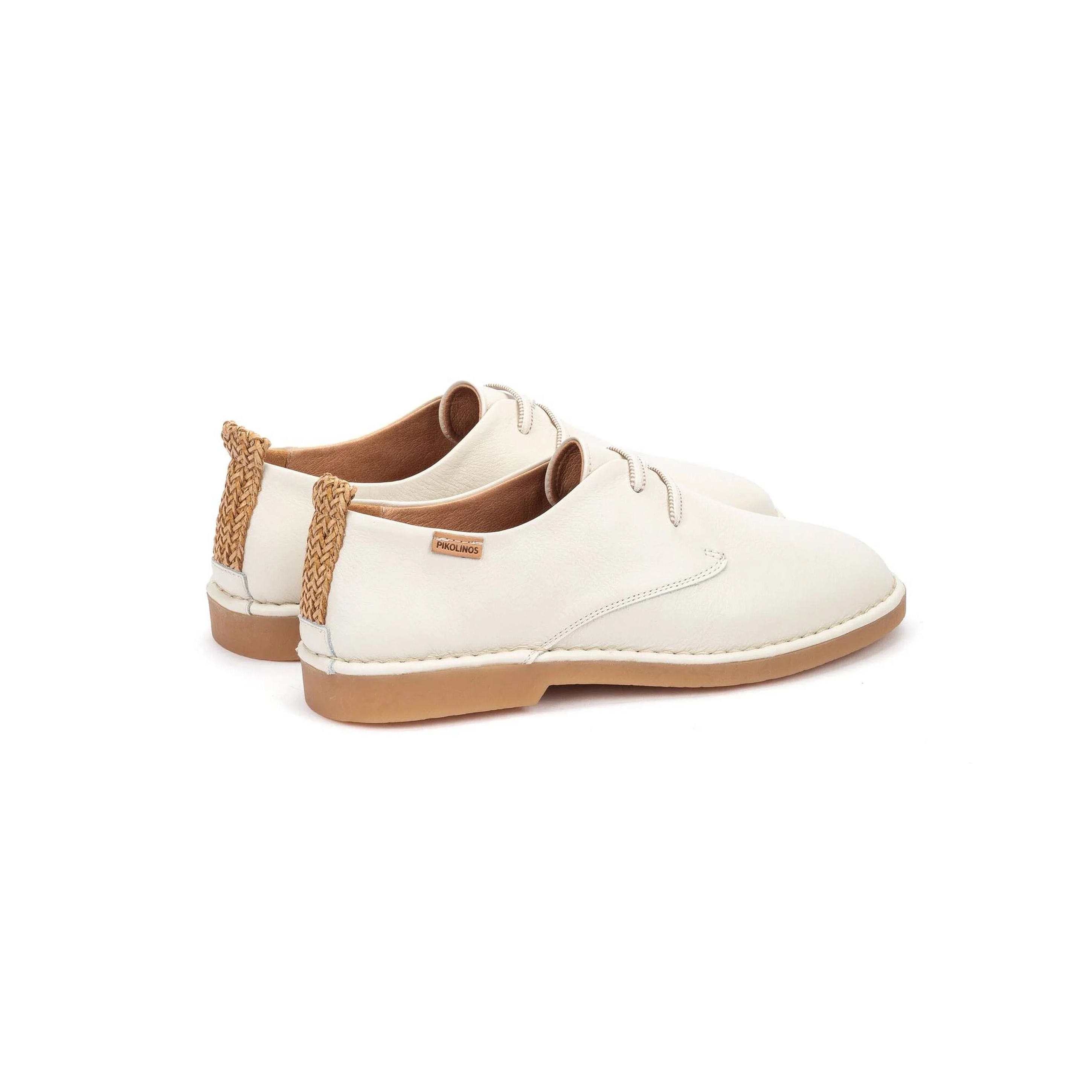 'Noia' zapato con cordones para mujer - blanco