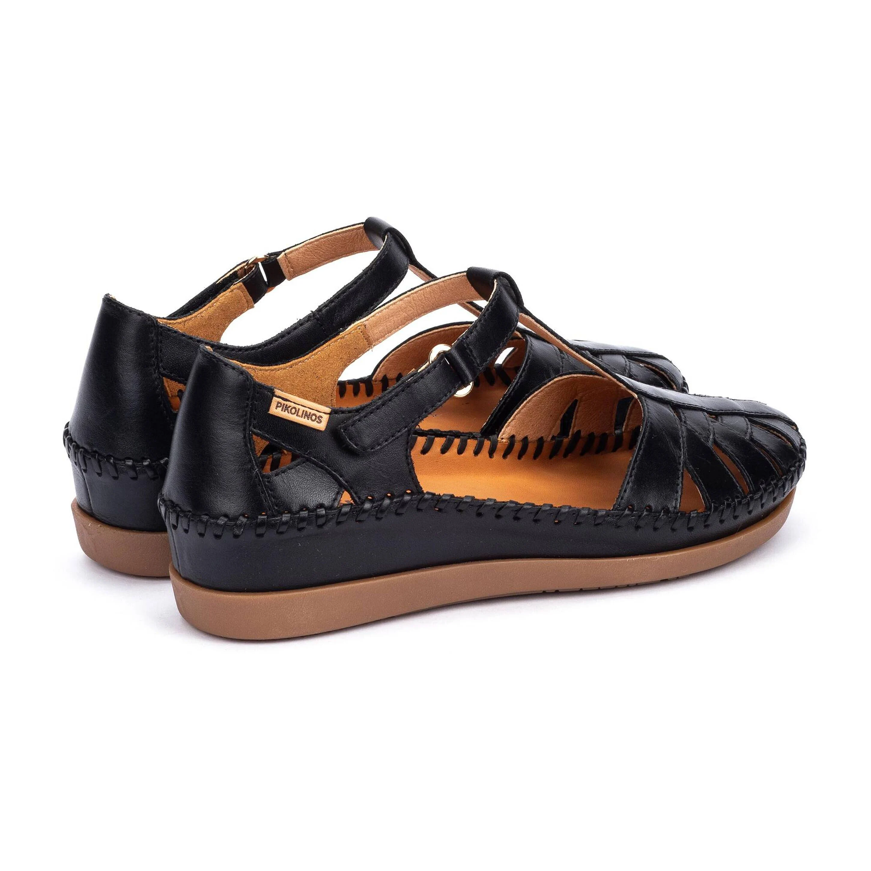 'Cadaqués' sandalia mujer - negro