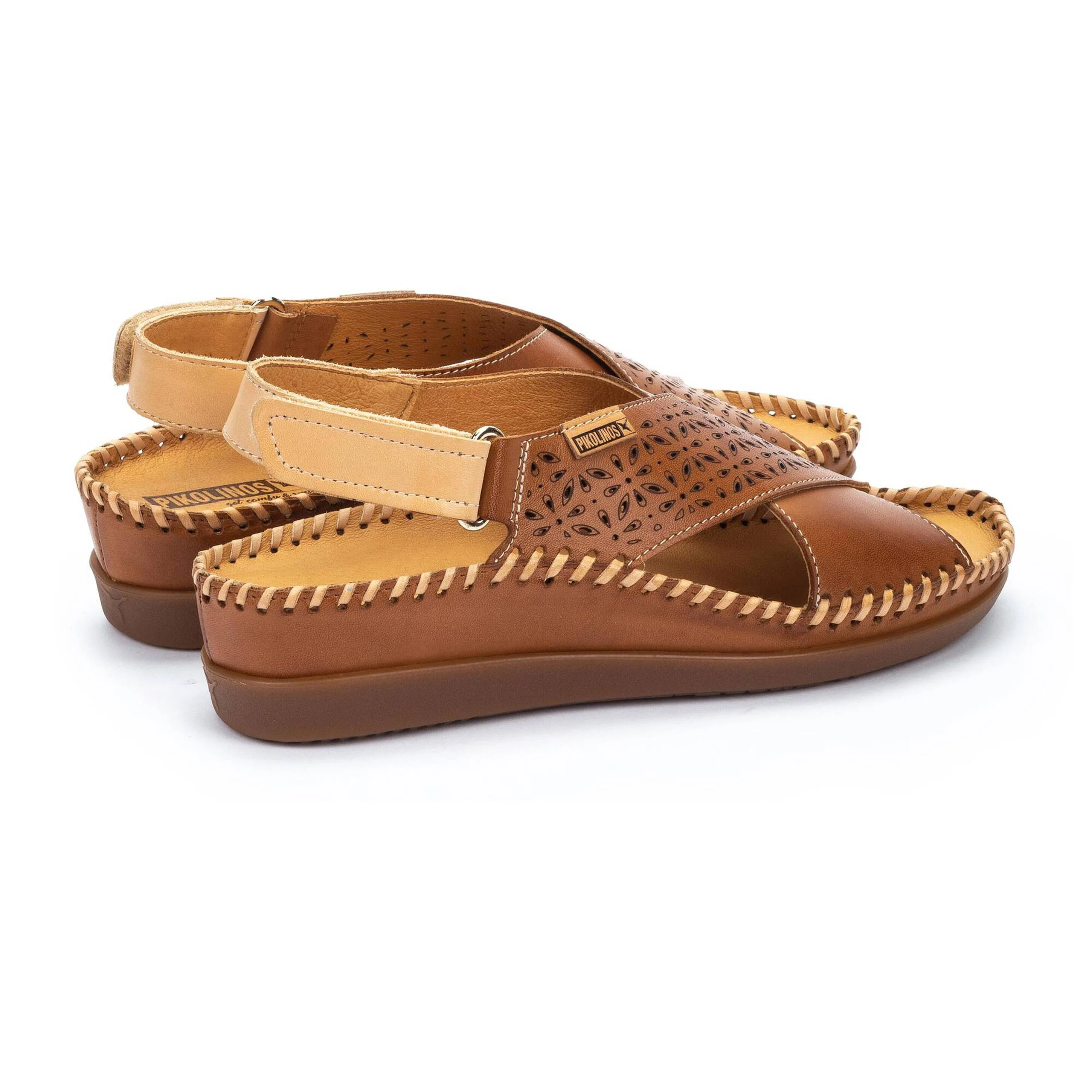 Sandale femme 'Cadaques' - marron