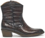 '31.600.53' women's cowboy boot - dark brown croco - Chaplinshoes'31.600.53' women's cowboy boot - dark brown crocoGabor