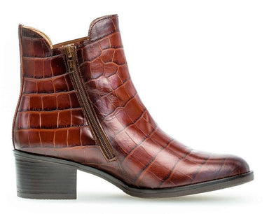 Dames cowboylaars '31.650.34' - bruin croco - ChaplinshoesDames cowboylaars '31.650.34' - bruin crocoGabor
