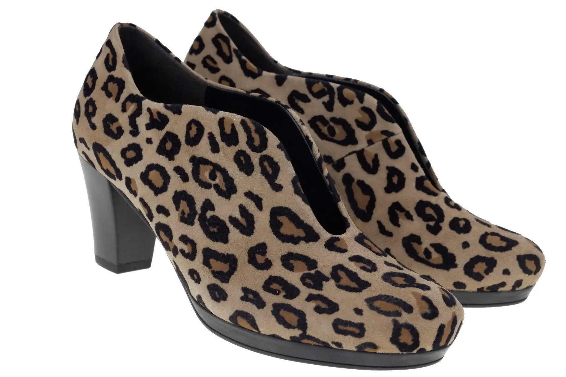 Stampa leopardata da donna '32.189.11' scarpe con tacco - Stampa beige - ChaplinshoesStampa leopardata da donna '32.189.11' scarpe con tacco - Stampa beige Gabor