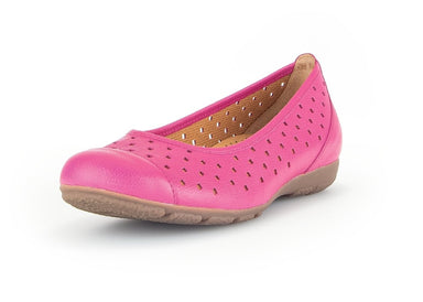 '44.169.20' geperforeerde damesballerina - Roze - Chaplinshoes'44.169.20' geperforeerde damesballerina - RozeGabor