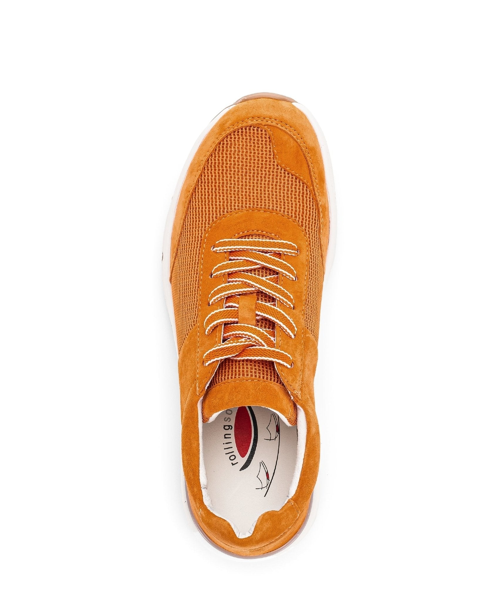 '46.897.31' women's walking rolling sneaker - Orange - Chaplinshoes'46.897.31' women's walking rolling sneaker - OrangeGabor