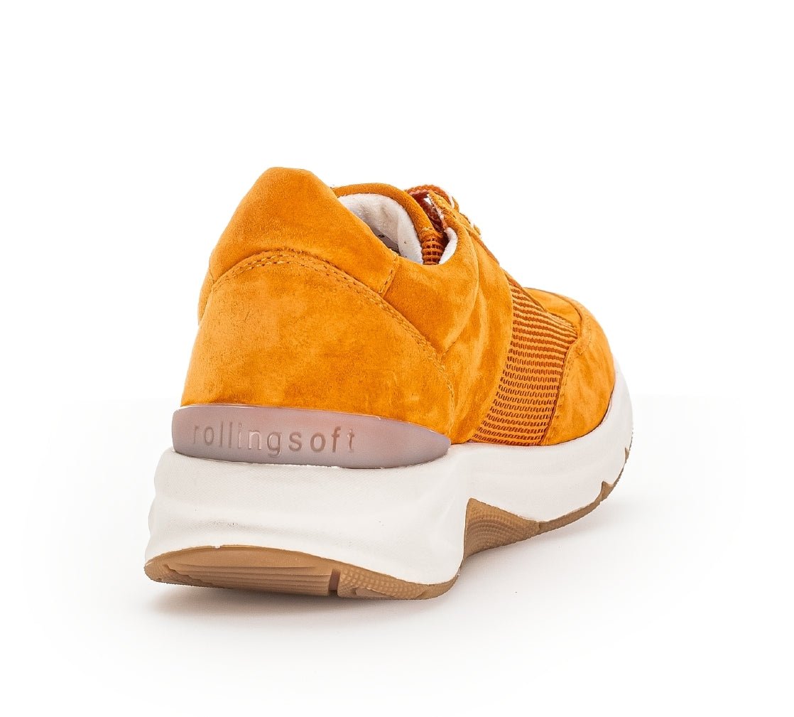 '46.897.31' women's walking rolling sneaker - Orange - Chaplinshoes'46.897.31' women's walking rolling sneaker - OrangeGabor