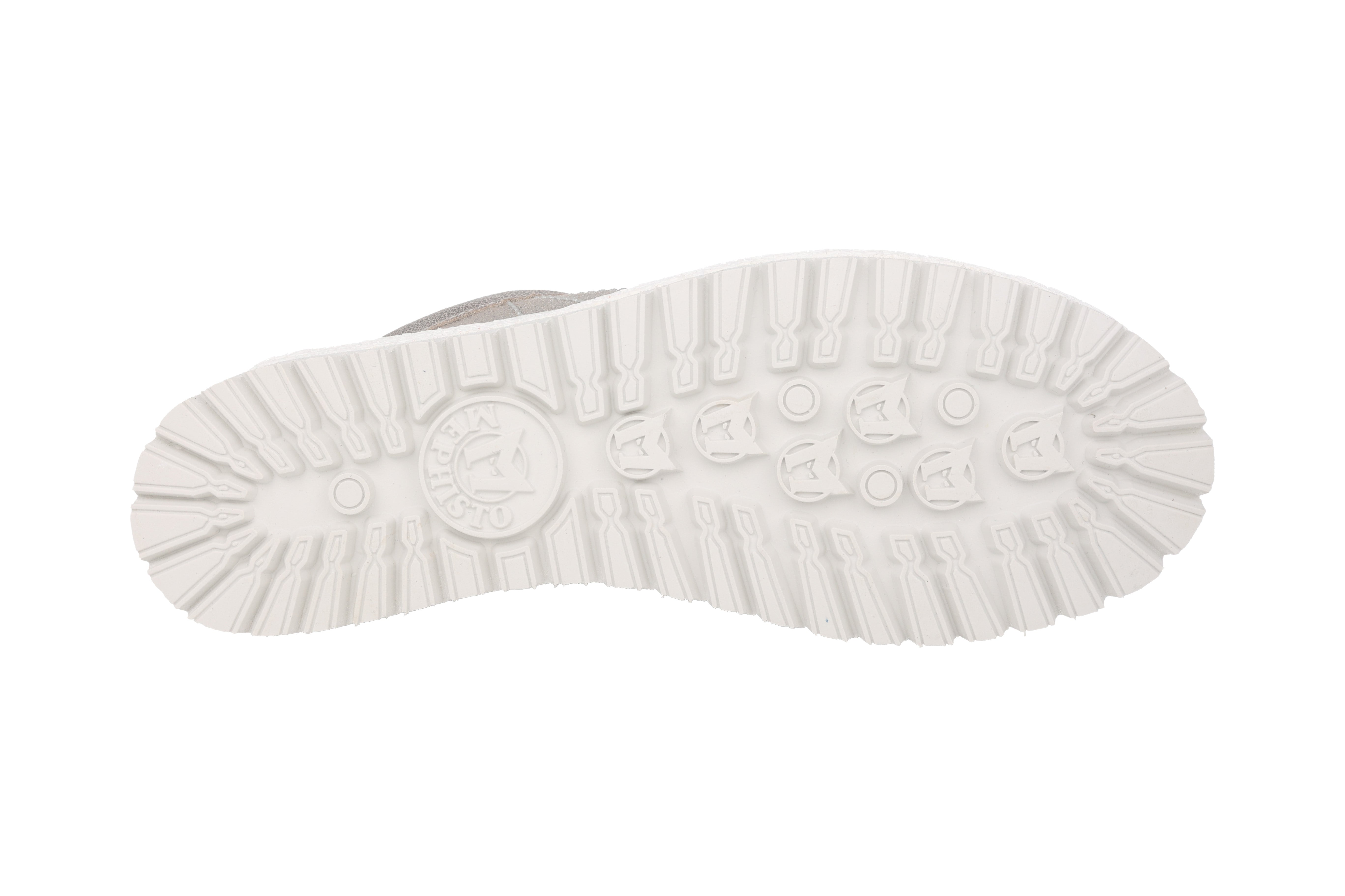 'Lady' women's mephisto originals sneaker - Silver patent