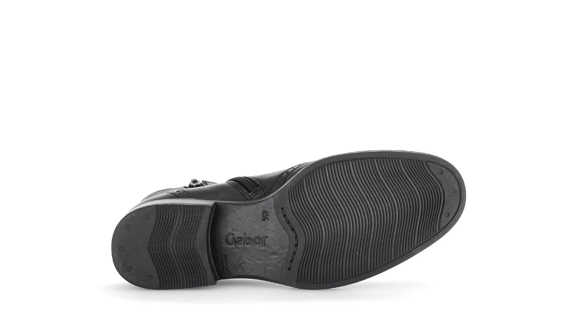 '51.605.27' stivaletto da donna con lacci e zip - nero - ChaplinshoesStivaletto da donna con lacci e zip '51.605.27' - neroGabor