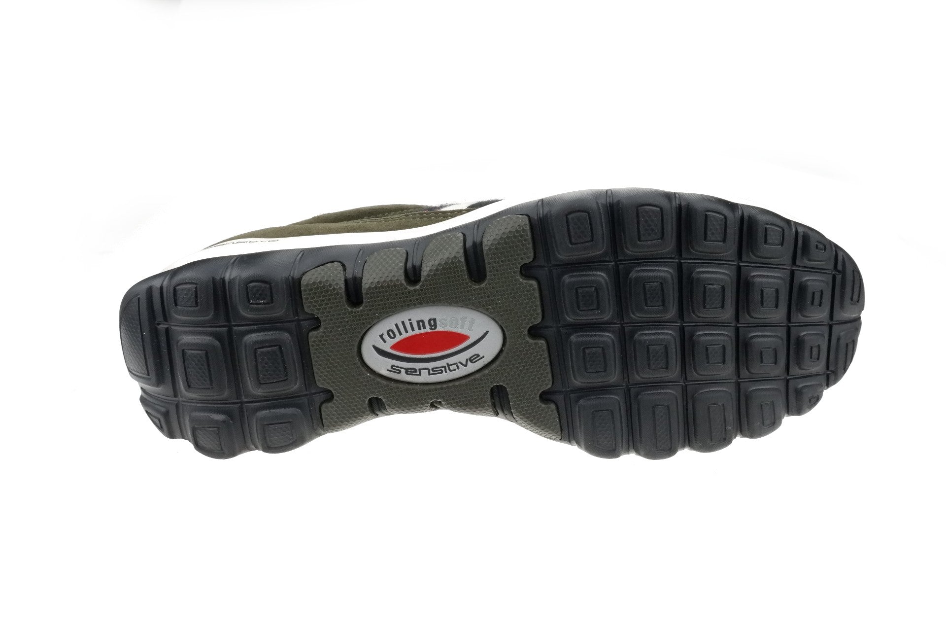 Loopsneaker voor dames '56.966.35' - Groen - ChaplinshoesRollende damessneaker '56.966.35' - GreenGabor