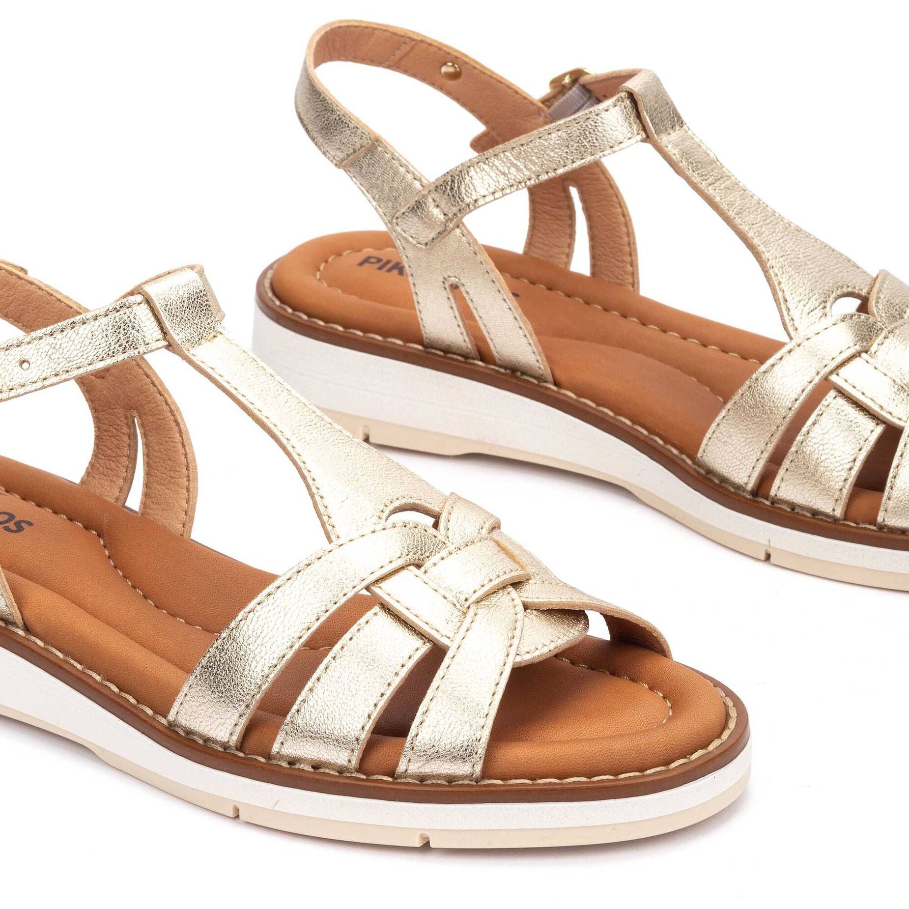 Sandale femme 'Roquetas' - or