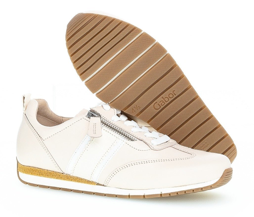 sneaker stringata da donna '66.338.53' - beige - ChaplinshoesSneaker stringata da donna '66.338.53' - beigeGabor