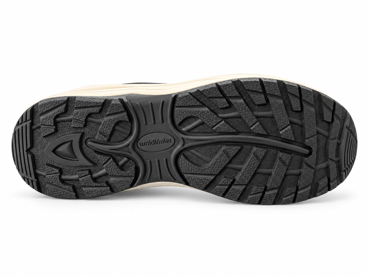 'H-Freya' damesneakers med bred pasform (H) - Grå