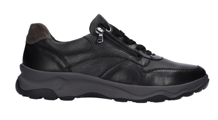 'H-Max' men's wide fit (H) sneaker - Black