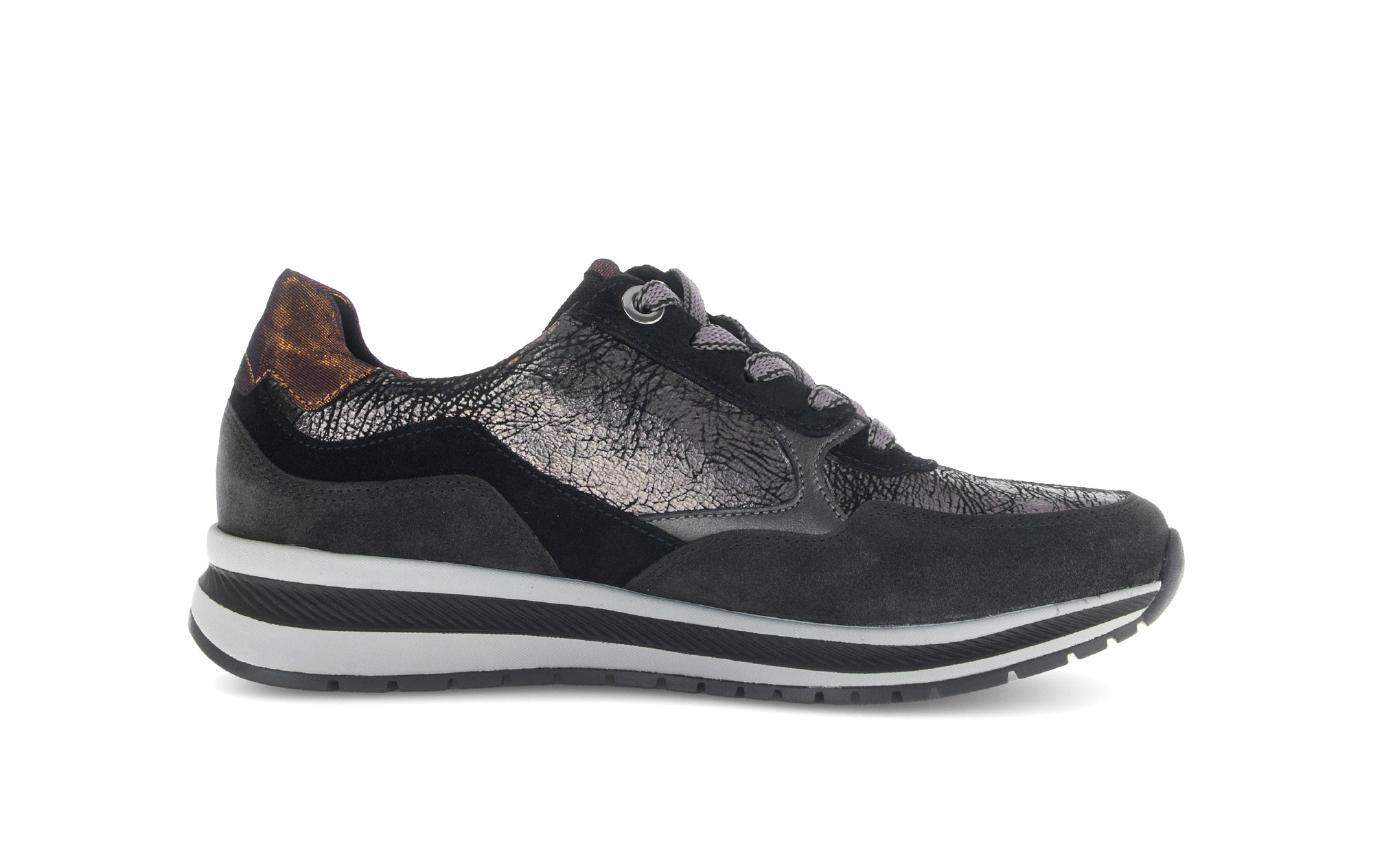 Scarpe stringate da donna '76.318.67' - nere