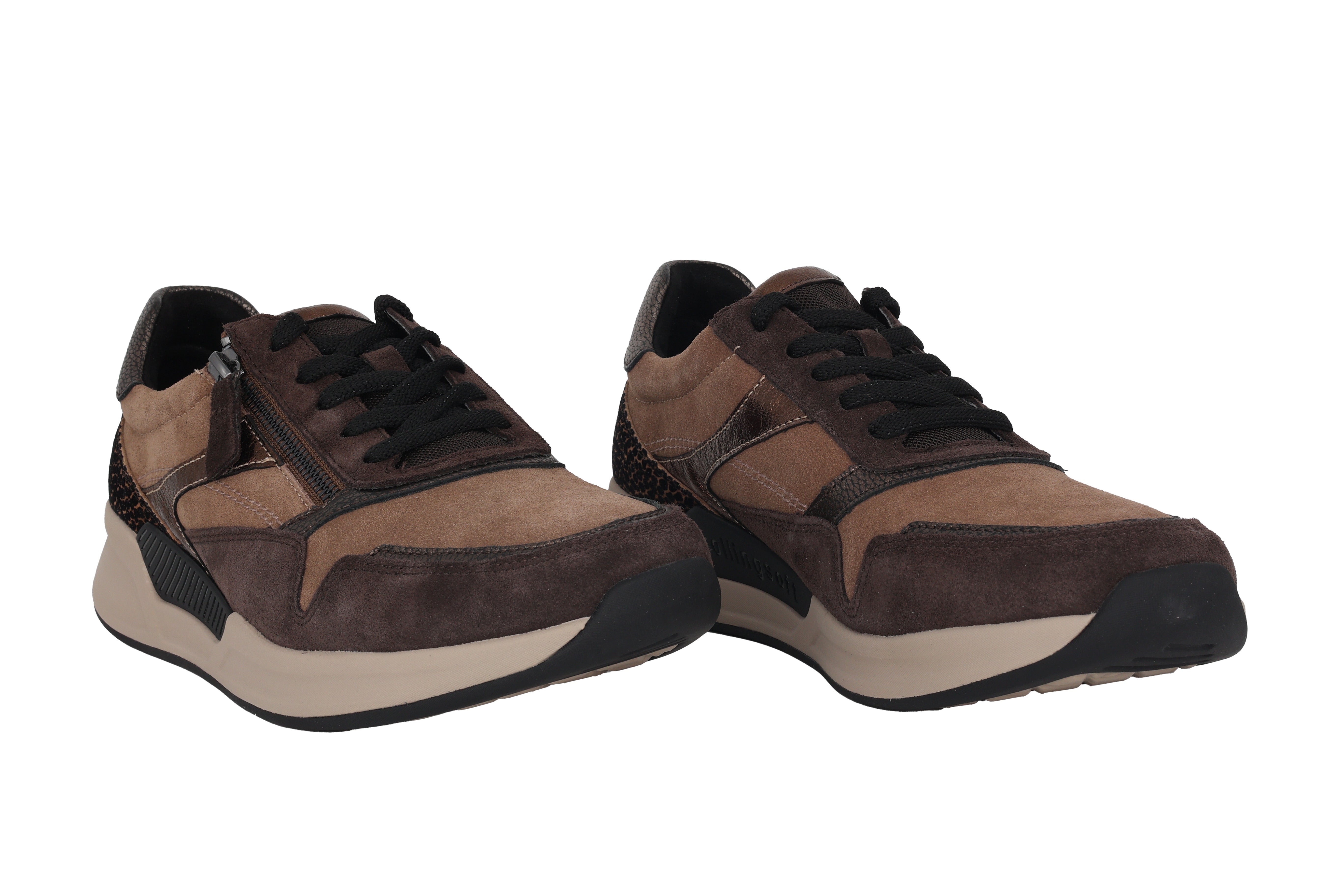 Baskets à roulettes pour femmes '76.957.45' - Marron