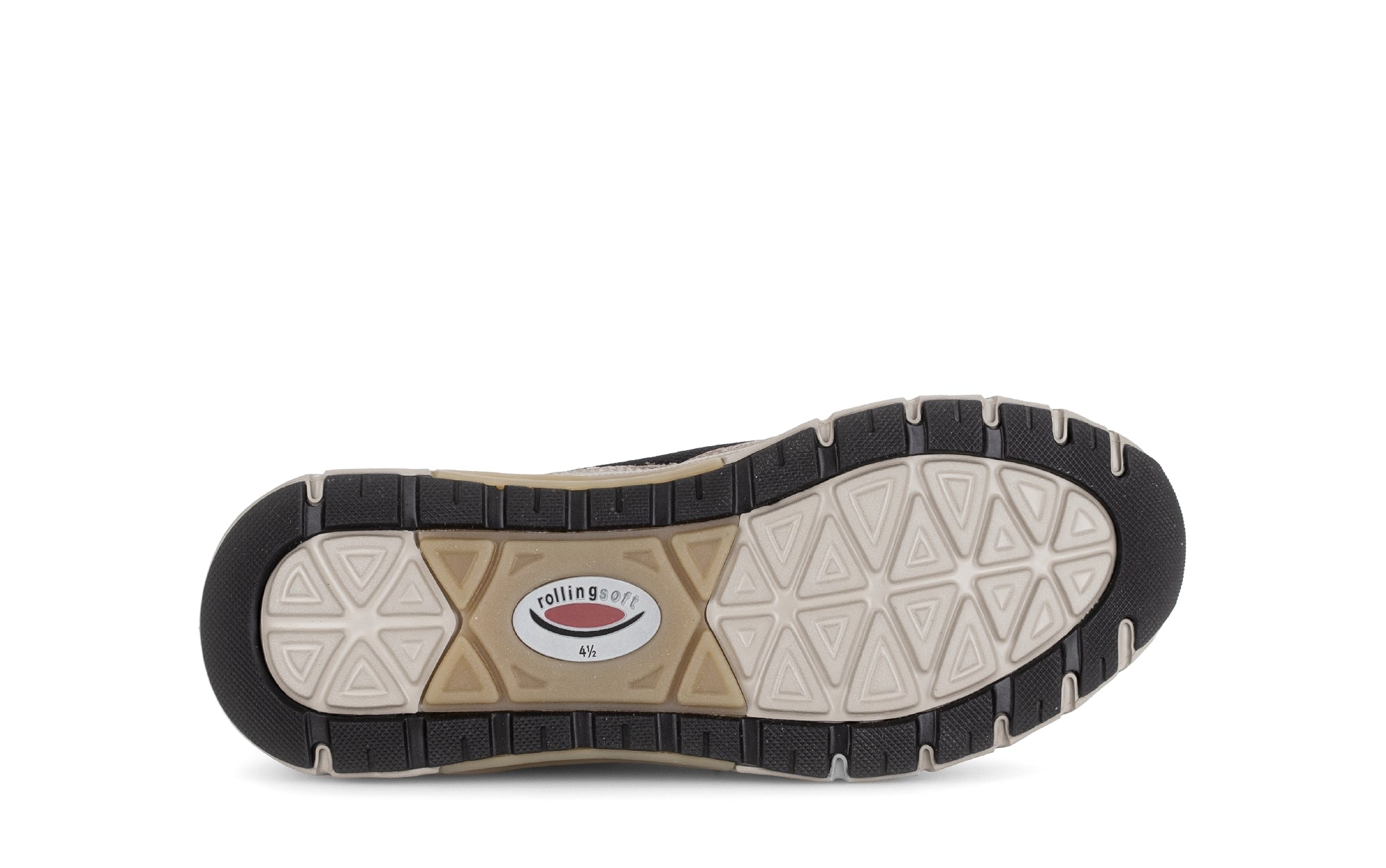 '76.986.22' Zapatilla deportiva con ruedas para mujer - Mezcla negro oro blanco