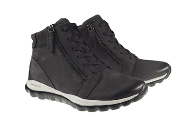 '76.868.39' dames wandelveter - rollaars met rits - Grijs - Chaplinshoes'76.868.39' dames wandelveter - rollaars met rits - GrijsGabor