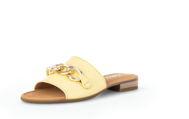 Sandalia tipo chancla para mujer '82.791' - amarillo - Chaplinshoes'82.791' sandalia tipo chancla para mujer - amarilloGabor