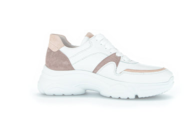 Damessneaker met veters '83.290' - wit - ChaplinshoesDamessneaker met veters '83.290' - witGabor