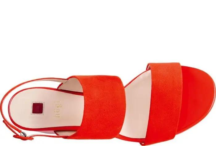 '9 - 10 5542 - 4200' women's sandal - orange - Chaplinshoes'9 - 10 5542 - 4200' women's sandal - orangeHögl