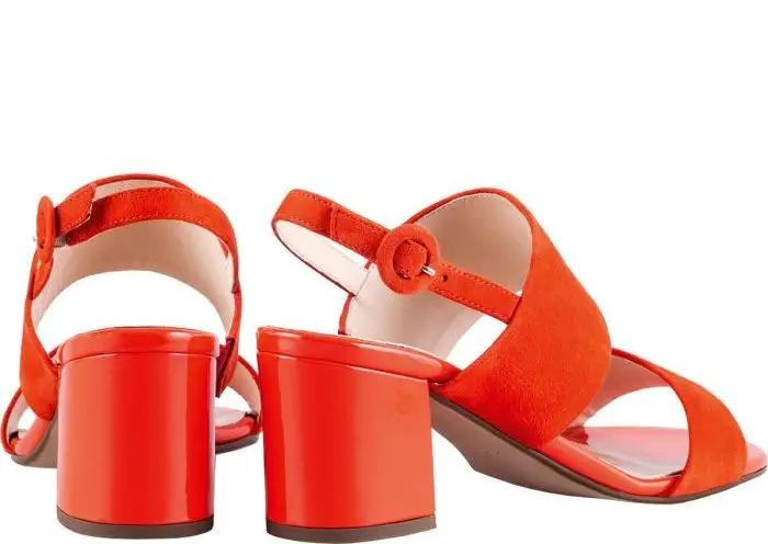 '9 - 10 5542 - 4200' women's sandal - orange - Chaplinshoes'9 - 10 5542 - 4200' women's sandal - orangeHögl
