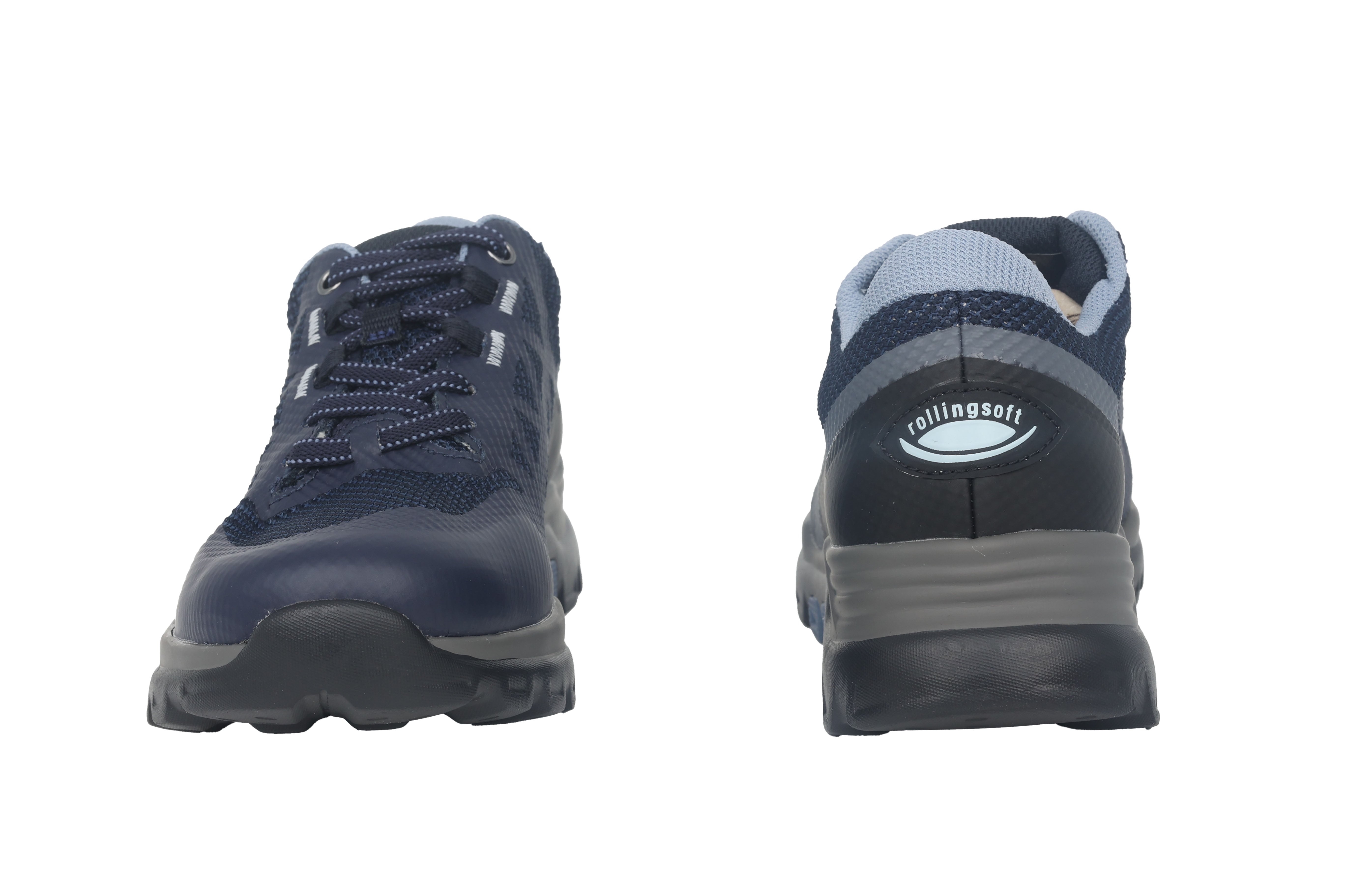 '96.989.46' zapatilla con ruedas impermeable para mujer - Azul