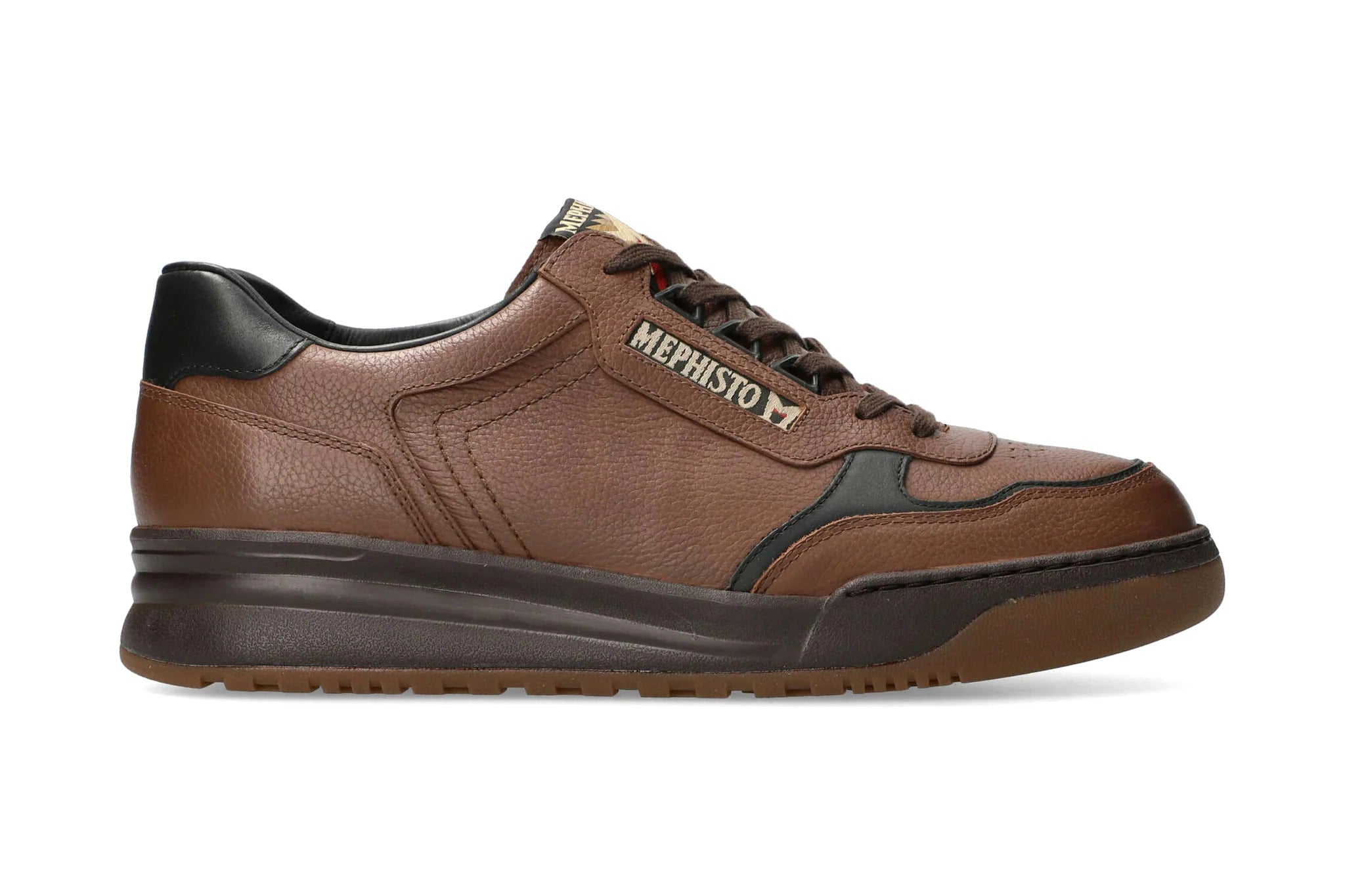 'Norwin' men's lace-up sneaker - brown