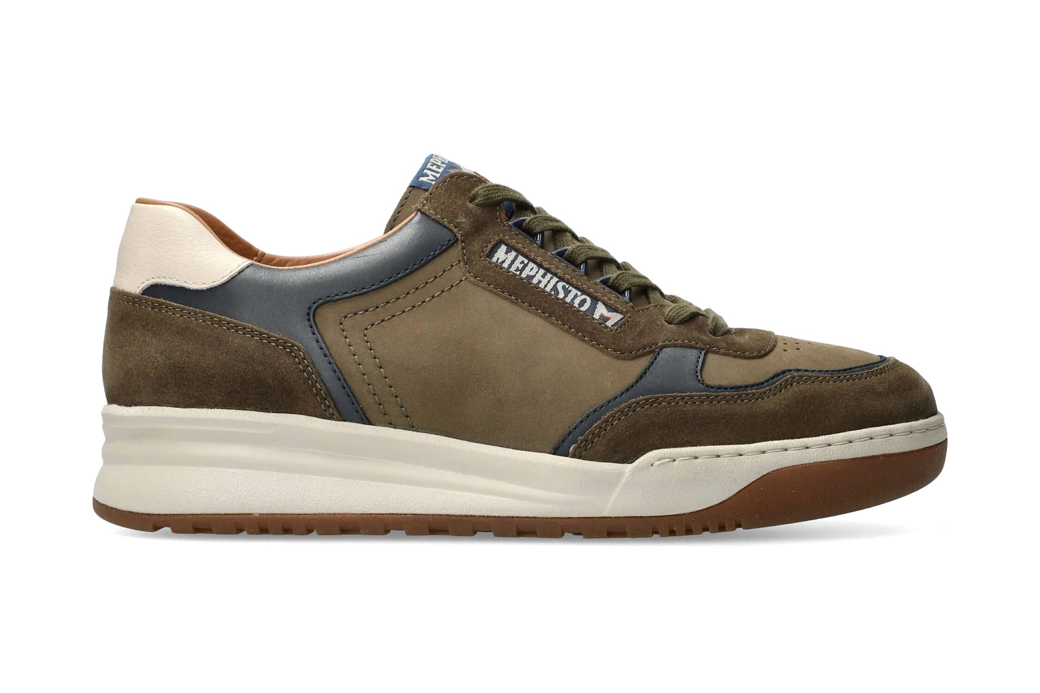 'Norwin' men's lace-up sneaker - green