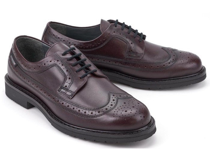 Scarpa stringata fatta a mano Goodyear da uomo 'Matthew' - Rossa