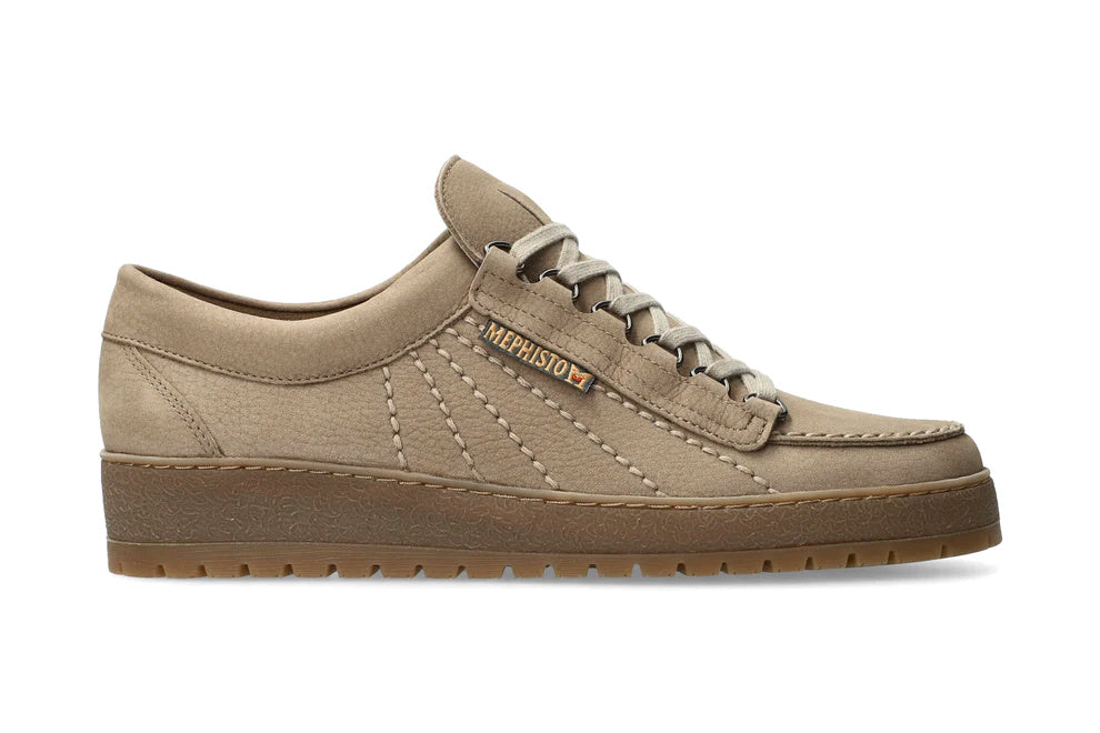 'Rainbow' men's lace-up shoe - beige