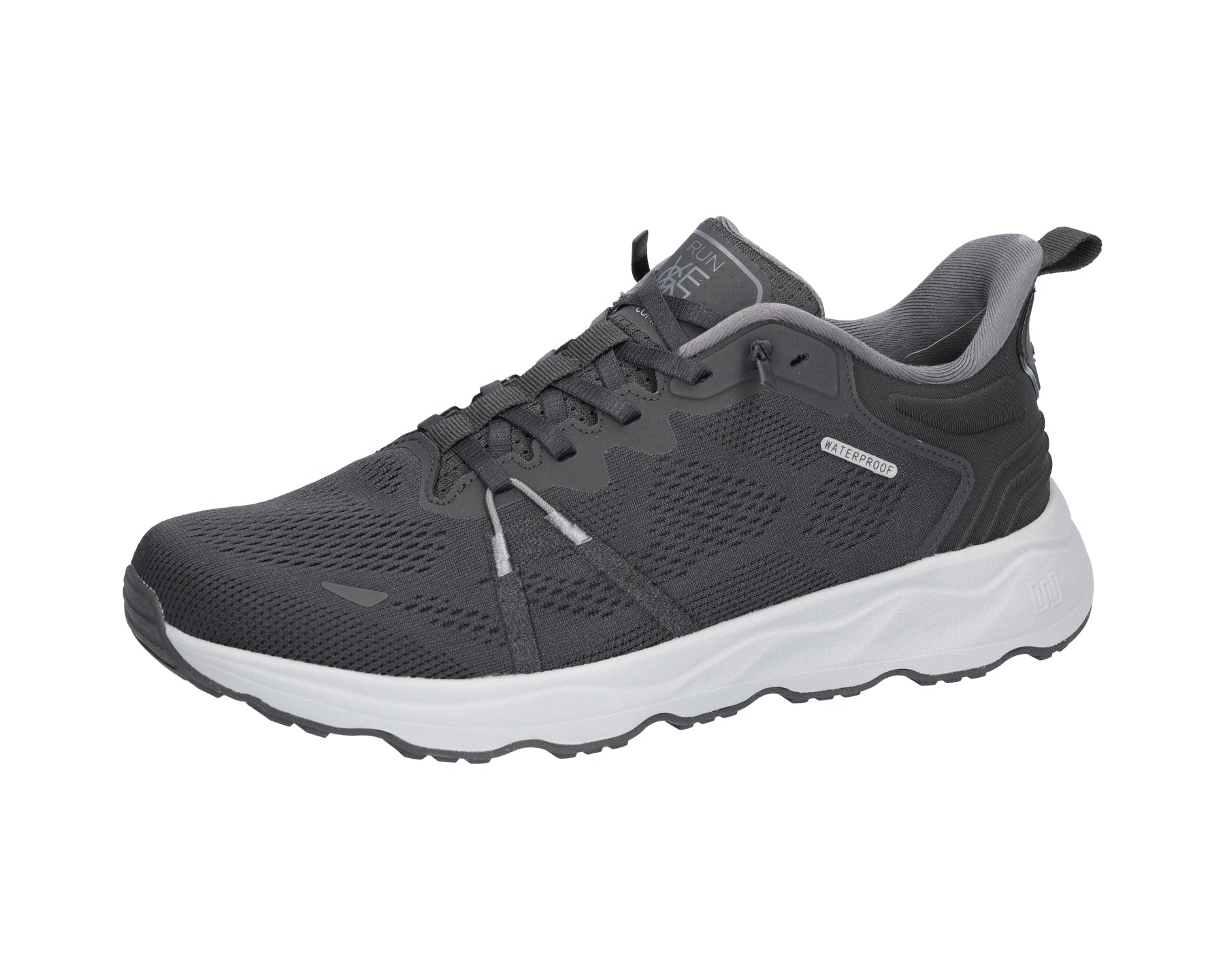 Herren-Sneaker 'H-Fred' mit weiter Passform (H) – Grau