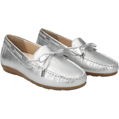 Damesloafer 'Alabama' - zilver - ChaplinshoesDamesloafer 'Alabama' - zilverAra