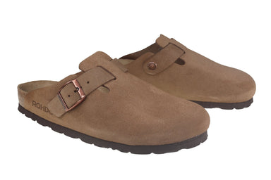 Dames binnenhuis 'Alba' slipper - Bruin - ChaplinshoesDames binnenhuis 'Alba' slipper - BruinRohde