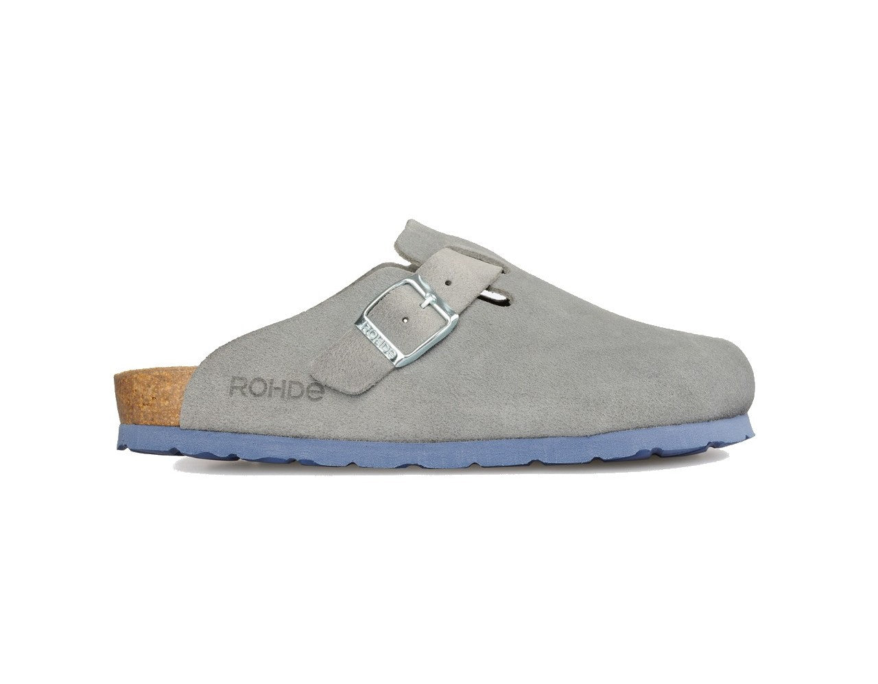 'Alba' women's indoor home clog - Grey - Chaplinshoes'Alba' women's indoor home clog - GreyRohde
