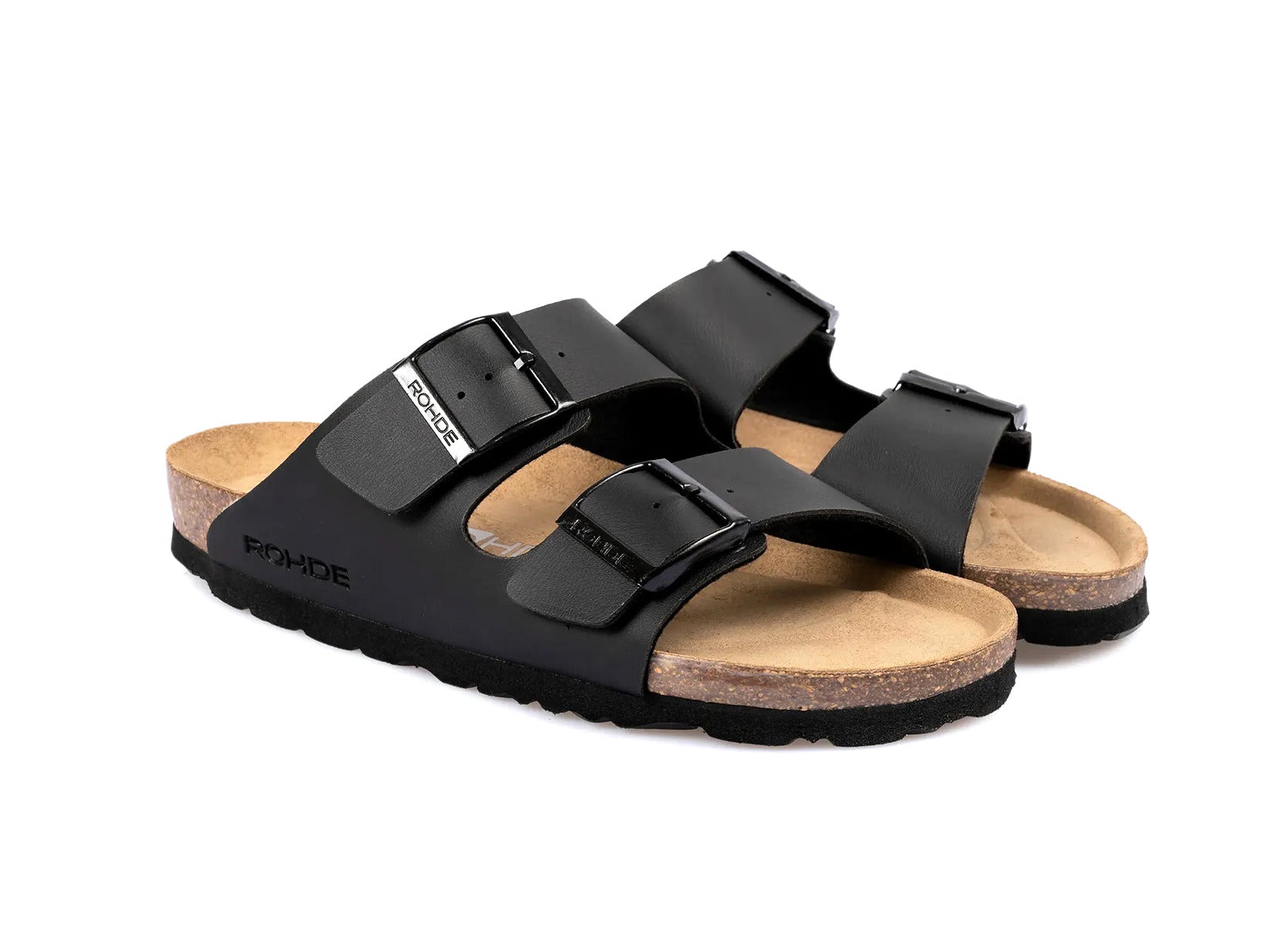 Damessandaal 'Alba' - Zwart - ChaplinshoesDamessandaal 'Alba' - BlackRohde