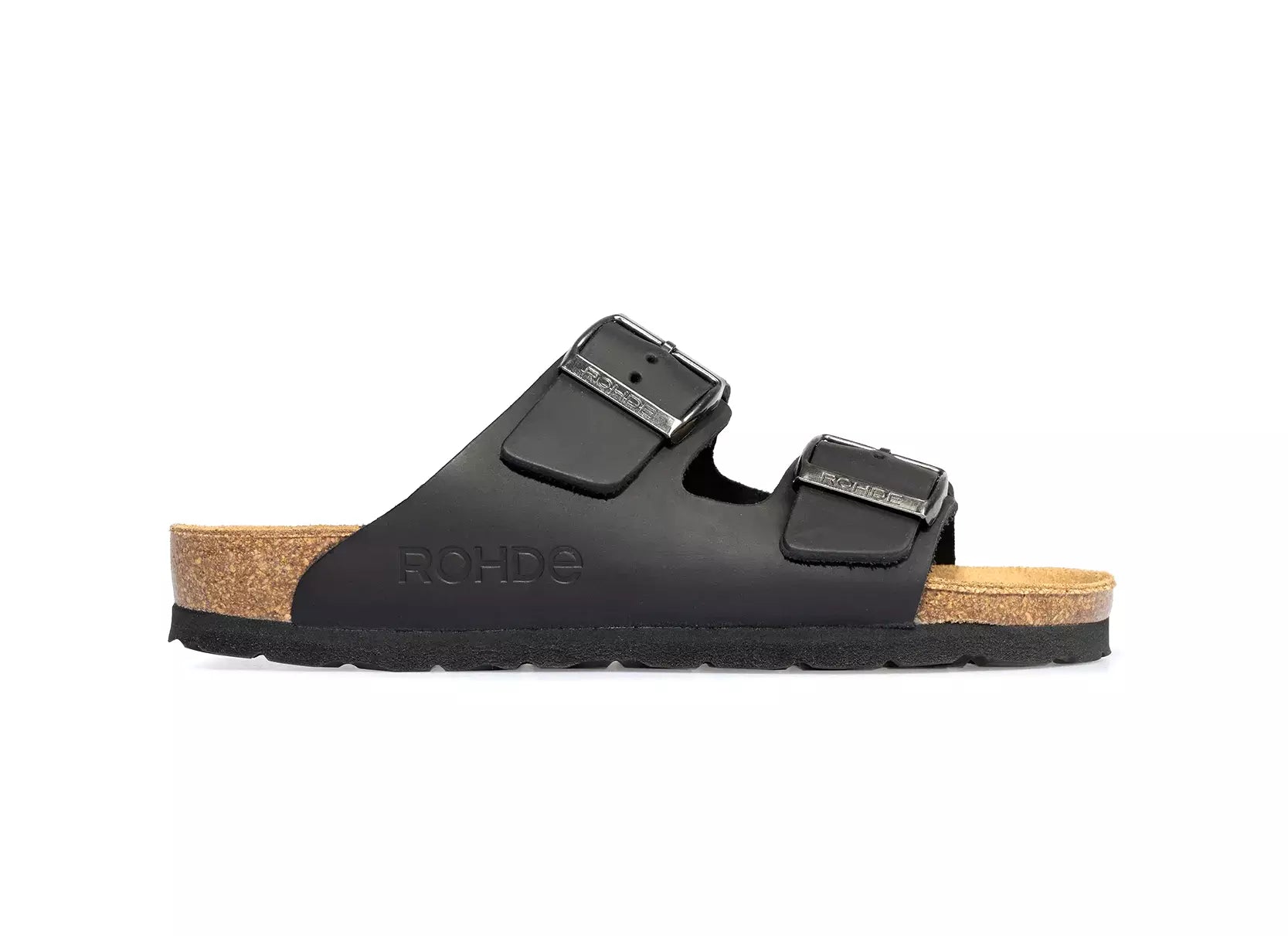 Damessandaal 'Alba' - zwart - ChaplinshoesDamessandaal 'Alba' - zwartRohde