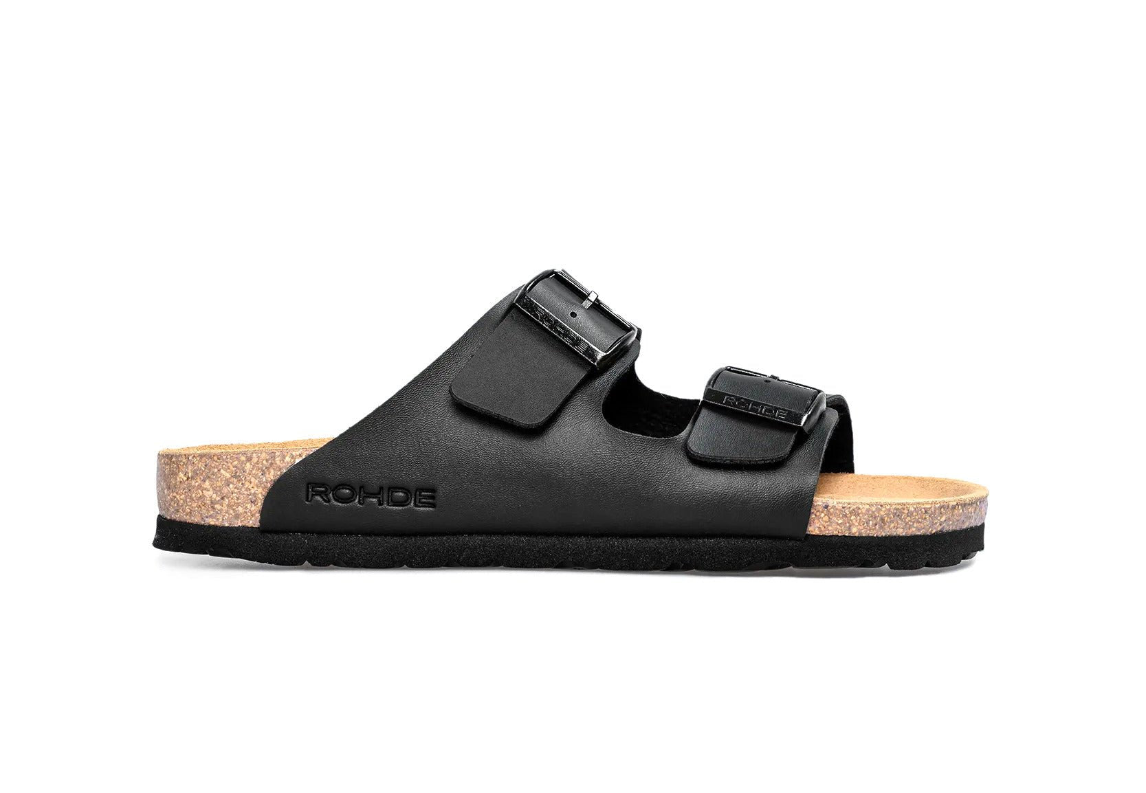 Damessandaal 'Alba' - Zwart - ChaplinshoesDamessandaal 'Alba' - BlackRohde