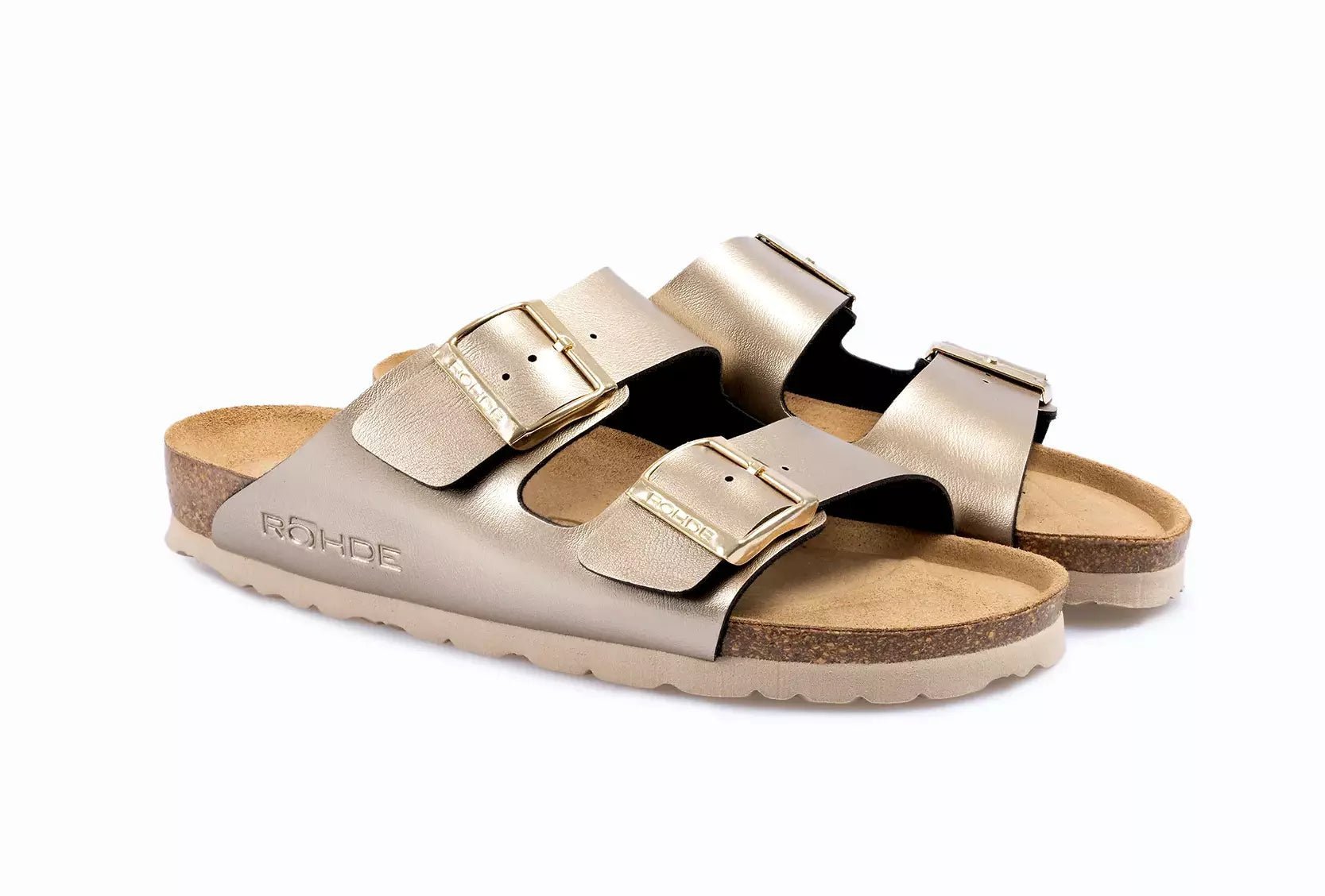 Damesslipper 'Alba' - goud - ChaplinshoesDamesslipper 'Alba' - goudRohde